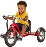 Schwinn Roadster Tricycle, 12 Inch Front Wheel Bike for Kids Ages 2-4, Low Center of Gravity, Retro Steel Frame, Adjustable Seat Grows with your Child, Rear Deck, Tricycle for Toddlers - Image 2