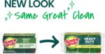 Scotch-Brite Heavy Duty Scrub Sponges, For Washing Dishes and Cleaning Kitchen, 9 Scrub Sponges - Image 2