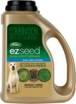 Scotts EZ Seed Dog Spot Repair Sun and Shade, 2 lbs. | Combination Mulch, Grass Seed Mix and Soil Amendment to Neutralize and Repair Pet Spots