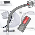 Sealegend Dryer Vent Cleaner Kit Compatible with Dyson Dryer Lint Vacuum Attachment for Dyson V7 V8 V10 V11 V12 V15 etc Cordless Vacuum Cleaner Removes Deep Lint