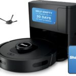 Shark AV2501S AI Ultra Robot Vacuum, with Matrix Clean, Home Mapping, 30-Day Capacity HEPA Bagless Self Empty Base, Perfect for Pet Hair, Wifi, Dark Grey