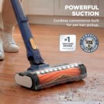 Shark® Cordless Pet, Cordless Lightweight Stick Vacuum Cleaner, Self Cleaning Brushroll, 40 Min Runtime, Removable Handheld, XL Dust Cup, Moonlight Blue, IY143H (2026 Release) - Image 2