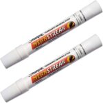Sharpie Mean Streak Permanent Marking Stick, Bullet Tip, White, 1 Count