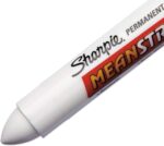 Sharpie Mean Streak Permanent Marking Stick, Bullet Tip, White, 1 Count - Image 2