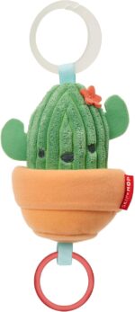 Skip Hop Baby Stroller Toy, Farmstand Grow & Play Jitter, Cactus