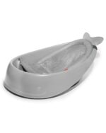 Skip Hop Infant Bath Tub 3-Stage Grow With Baby Smart Sling MOBY Bathtub Grey Age 0+