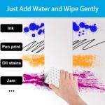 SmilinFit Magic Sponge Erasers, 20 Pack 2X Density Stronger Melamine Sponge Foam Pads, Multi-Functional Household Cleaning Supplies Cleaner for Kitchen, Bathroom, Bathtub, Sink, Wall Cleaner - Image 2