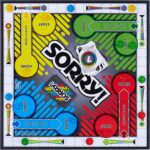 Sorry! Board Game for Kids Ages 6 and Up; Classic Hasbro Board Game; Each Player Gets 4 Pawns; Family Game - Image 2