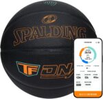 Spalding TF DNA Smart Basketball with Training App & 1-Year Subscription, Indoor/Outdoor Basketball, Tracks Shooting Performance & Training Metrics