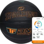 Spalding TF DNA Smart Basketball with Training App & 1-Year Subscription, Indoor/Outdoor Basketball, Tracks Shooting Performance & Training Metrics