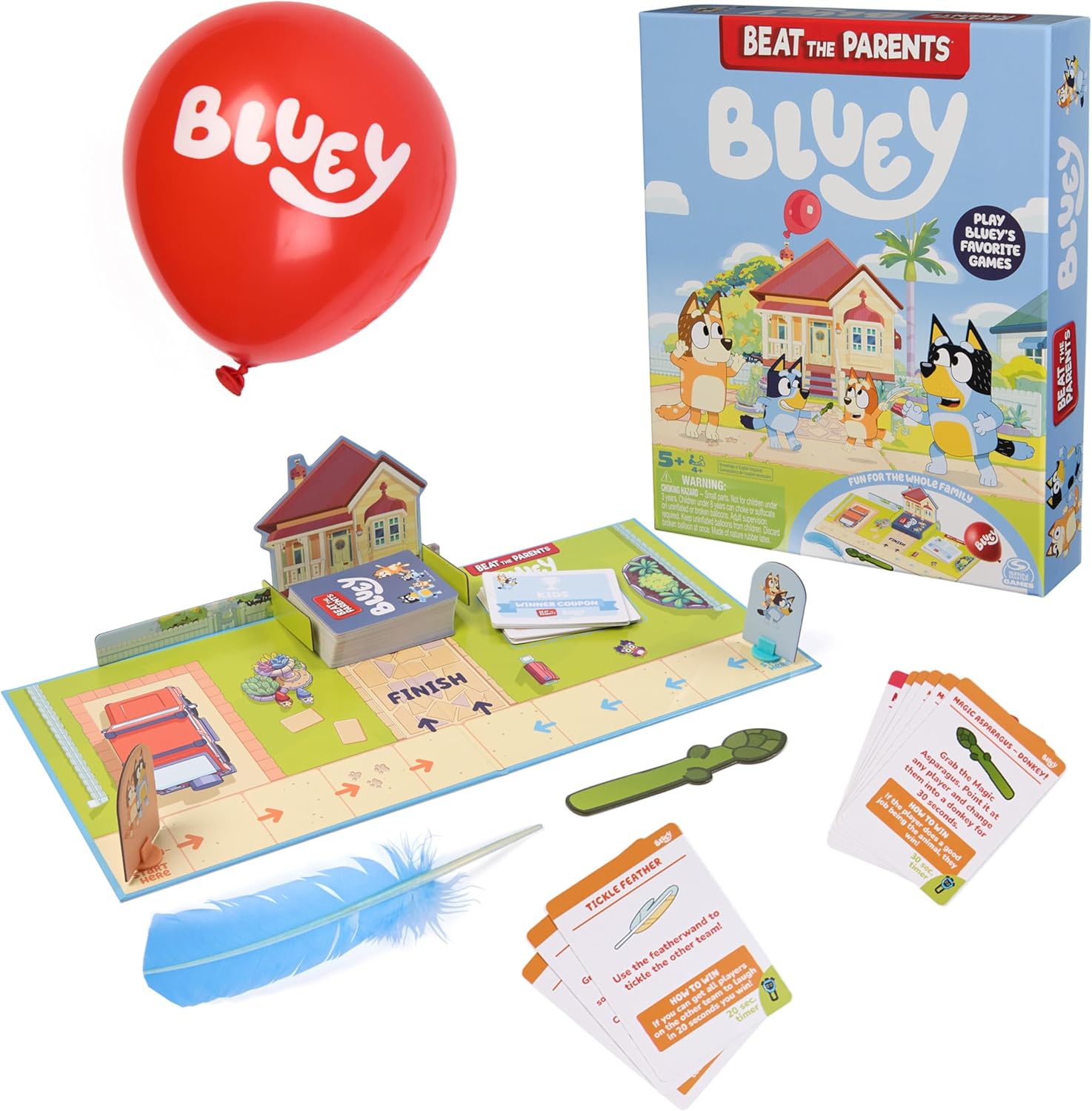 Spin-Master-Games-Bluey-Beat-the-Parents-Board-Game.jpg Spin Master Games Bluey Beat the Parents Board Game - Image 1