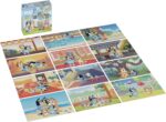 Spin Master Games, Bluey Puzzles 12-Pack, Jigsaw Puzzles for Preschoolers, Ages 4 & Up - Image 2