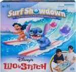 Spin Master Games, Disney’s Lilo & Stitch Surf Showdown, Marble Game, Stitch Girl Gifts, Easy Activity Toy, Fun for Kids & Family, 2-6 Players, for Ages 5 & Up