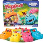 Spin Master Games Hungry Hungry Hippos Giant Edition Board Game