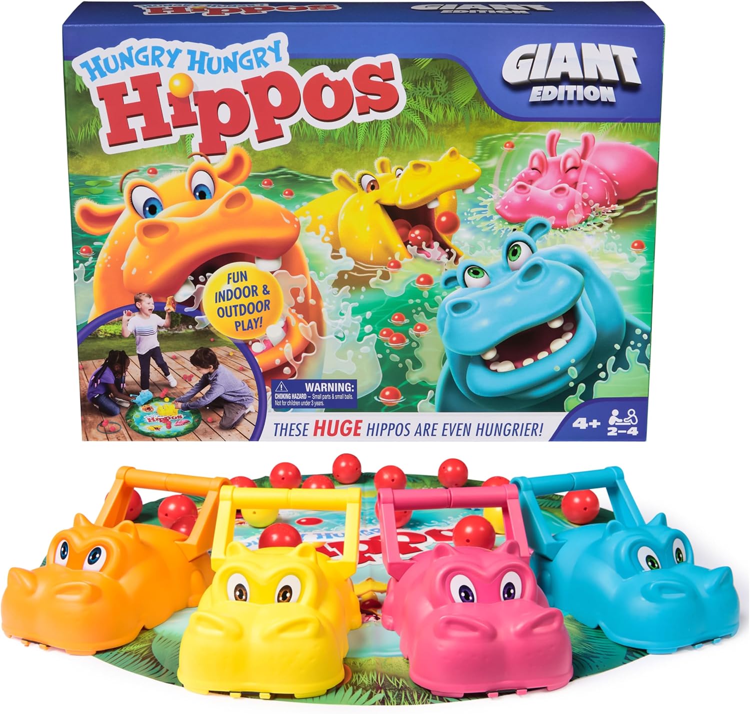 Spin-Master-Games-Hungry-Hungry-Hippos-Giant-Edition-Board-Game.jpg Spin Master Games Hungry Hungry Hippos Giant Edition Board Game - Image 1