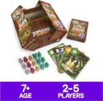 Spin Master Games, Jumanji Card Game, Experience the Thrilling Adventure Based on The Action-Comedy Movie, Take on Jungle Challenges for Kids, Adults & Family Game Night, 2-5 Players, for Ages 7 & Up - Image 2
