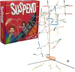 Spin Master Games, Suspend, A Balancing Family Game of Tricky Hangs & Steady Hands, Family Game Night, Learning Toy, 1-4 Players, for Ages 6 & Up