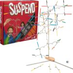 Spin Master Games, Suspend, A Balancing Family Game of Tricky Hangs & Steady Hands, Family Game Night, Learning Toy, 1-4 Players, for Ages 6 & Up