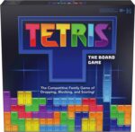 Spin Master Games, Tetris: The Board Game, Play the Classic Puzzle Game Tetris in Real Life, Multiplayer Head-to-Head Puzzle Challenge, 2-4 Players, for Ages 8 & Up