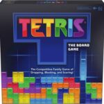 Spin Master Games, Tetris: The Board Game, Play the Classic Puzzle Game Tetris in Real Life, Multiplayer Head-to-Head Puzzle Challenge, 2-4 Players, for Ages 8 & Up