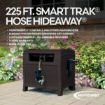 Suncast Hose Reel with Smart Trak Hose Guide, Water-Tight Connection, Durable Resin Construction, 225' Hose Capacity, Brown, Made in the USA - Image 2