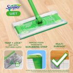 Sweep + Mop, Wet Pads Refill, Floor Cleaner for Dirt, Dust, Hair, Cleaning Cloths for Mopping Home, Bathroom, Kitchen, All Purpose Multi-Surface Floor Wipes, Fresh and Gain, 36ct - Image 2