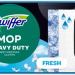Swiffer Heavy Duty Mop Wet Multi-Surface Cloth Refills for Floor Mopping and Cleaning, Outdoor Window Fresh Scent, 20 count