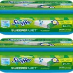 Swiffer Sweeper Wet Mopping Cloth Refill - Open Window Fresh - 24 wet cloths - 2 pk