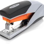 Swingline Stapler, 25 Sheet Capacity, Optima 25, Jam Free, Reduced Effort, Soft Grip, Orange and Gray (66402)