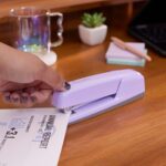 Swingline Stapler, 30 Sheet Capacity, 747 Business Stapler, Jam Free, Metal, Lavender (S7074737) - Image 2