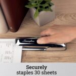 Swingline Stapler, 30 Sheet Capacity, 747 Business Stapler, Jam Free, Metal, Silver Chrome (74720) - Image 2