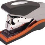 Swingline Stapler, 40 Sheet Capacity, Optima 40, Jam Free, Reduced Effort, Compact, Soft Grip, Metal, Orange, Silver and Black (87842)