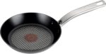 T-Fal ProGrade Nonstick Fry Pan 8 Inch Induction Oven Broiler Safe 500F Cookware, Pots and Pans, Dishwasher Safe Black