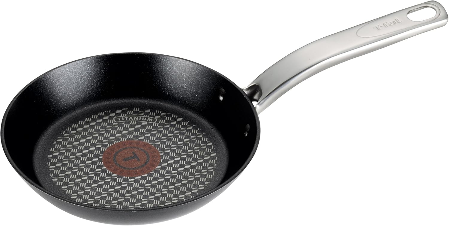 T-Fal-ProGrade-Nonstick-Fry-Pan-8-Inch-Induction-Oven-Broiler.jpg T-Fal ProGrade Nonstick Fry Pan 8 Inch Induction Oven Broiler Safe 500F Cookware, Pots and Pans, Dishwasher Safe Black - Image 1