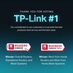 TP-Link Deco XE70 Pro AXE4900 Tri-Band WiFi 6E Mesh WiFi System - 2.5G WAN/LAN Ports, 4.9 Gbps Wi-Fi 7,200 Sq. Ft Coverage, Connect up to 200 Devices, 6 GHz Band, 3-Pack - Image 2