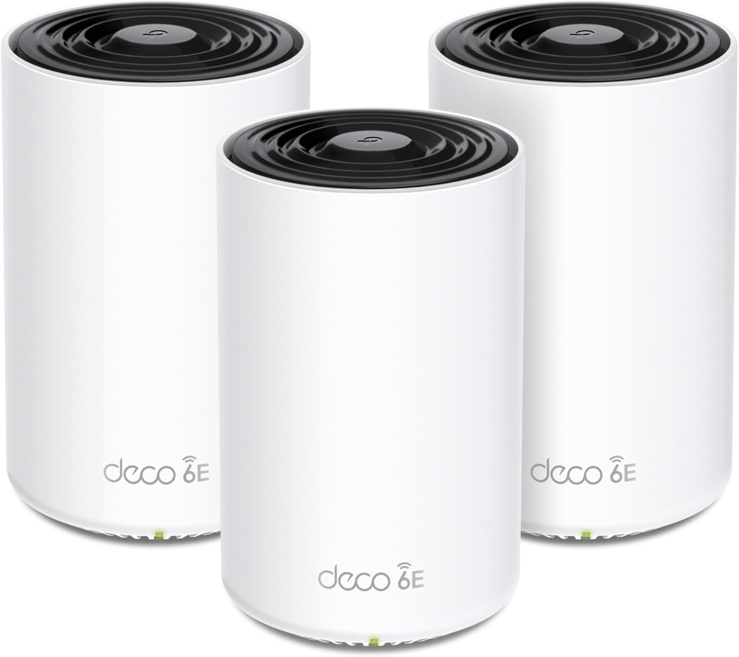 TP-Link-Deco-XE70-Pro-AXE4900-Tri-Band-WiFi-6E-Mesh-WiFi.jpg TP-Link Deco XE70 Pro AXE4900 Tri-Band WiFi 6E Mesh WiFi System - 2.5G WAN/LAN Ports, 4.9 Gbps Wi-Fi 7,200 Sq. Ft Coverage, Connect up to 200 Devices, 6 GHz Band, 3-Pack - Image 1