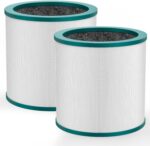 TP01 Replacement Filter for Dyson Tower Pure Cool Link TP01, TP02, TP03, AM11, BP01 Models Air Purifier, Compare to Part 968126-03, 2 Pack