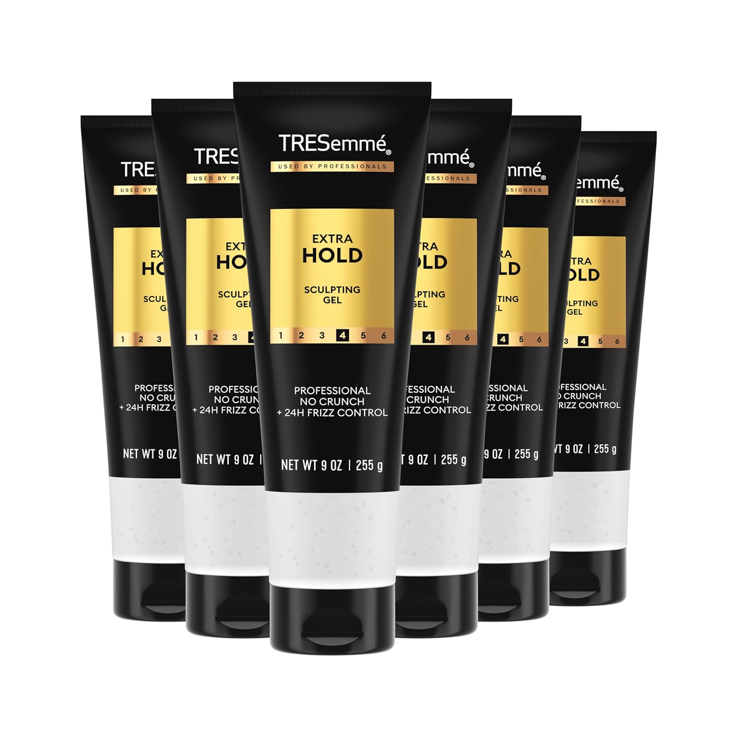 TRESemme-Extra-Hold-Hair-Gel-Pack-of-6-Alcohol-Free-for.jpg TRESemmé Extra Hold Hair Gel Pack of 6 Alcohol-Free for 24-Hour Frizz Control and Humidity Protection 9 oz - Image 1
