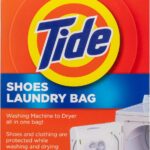 Tide Shoes Mesh Laundry Bag – Wash & Dry Shoes in One Bag – Protects Clothing in Washing Machine and Dryer – 15" x 16"