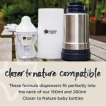 Tommee Tippee Milk Powder Dispensers, Pack of 6, Baby Formula Powder Containers, Ideal for Feeding while Travelling, Fits 8 Scoops per Pot - Image 2