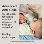 Tommee Tippee Natural Start Anti-Colic 5 oz BPA Free Baby Bottles, 0+ Months, Slow Flow Breast-Like Nipple, Self Sterilizing, Designed for Seamless Transition Between Bottle and Breast, Pack of 4 - Image 2