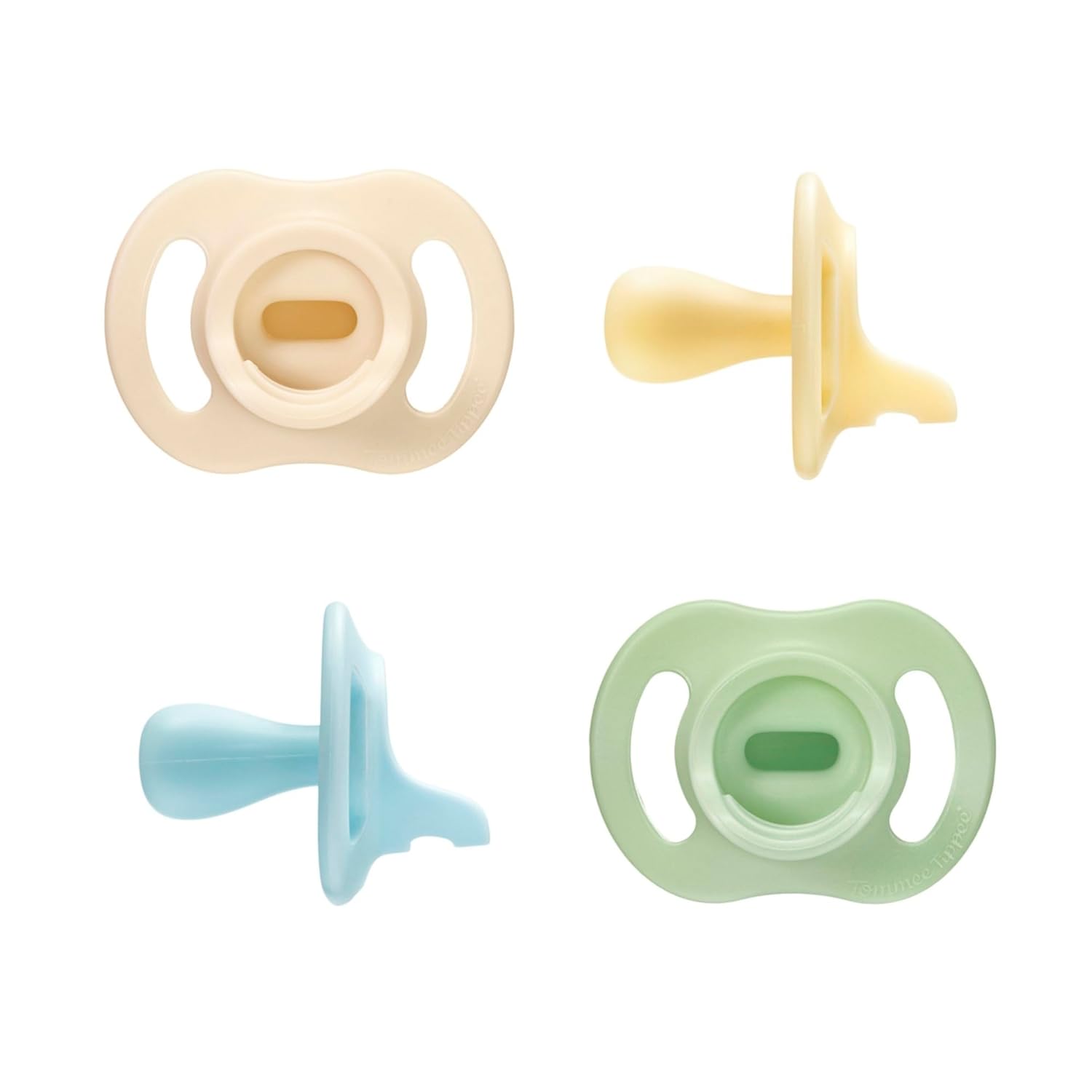 Tommee-Tippee-Ultra-Light-StayPut-Pacifier-One-Piece-Silicone-Design-0-6m-4.jpg Tommee Tippee Ultra-Light StayPut Pacifier, One-Piece Silicone Design, 0-6m, 4 Pack - Image 1