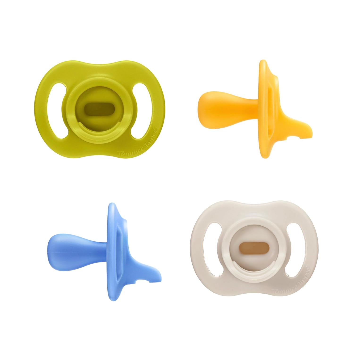 Tommee-Tippee-Ultra-Light-StayPut-Pacifier-One-Piece-Silicone-Design-6-18m-4.jpg Tommee Tippee Ultra-Light StayPut Pacifier, One-Piece Silicone Design, 6-18m, 4 Pack - Image 1