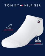 Tommy Hilfiger Kids Athletic Socks - 6 Pack Breathable No Show Low Cut Ankle Socks for Boys and Girls (Sizes: S-L) - Image 2