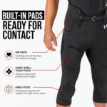 Under Armour Gameday Integrated Football Pants Adult, Adult Football Pants with Pads - Image 2