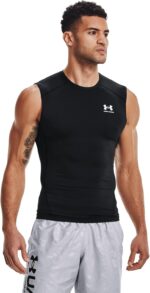 Under Armour Men's HeatGear Compression Sleeveless T-Shirt