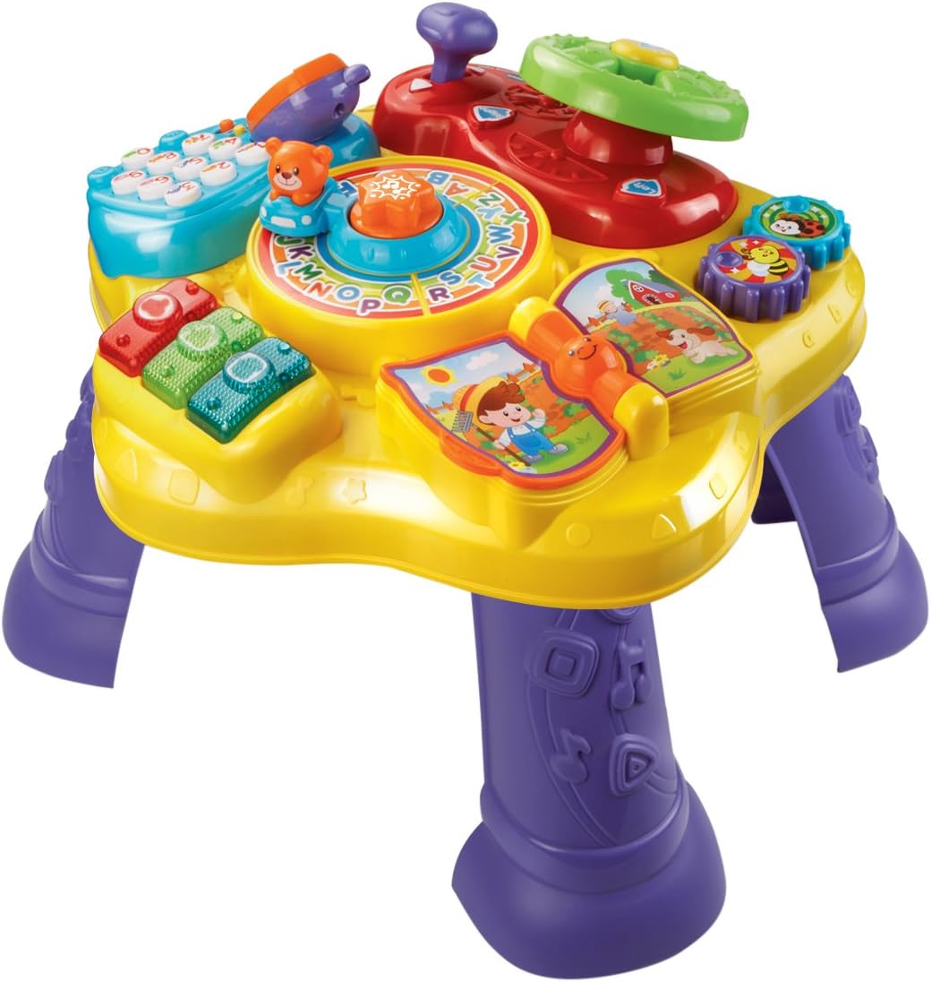 VTech-Magic-Star-Learning-Table-Frustration-Free-Packaging-Yellow.jpg VTech Magic Star Learning Table (Frustration Free Packaging), Yellow - Image 1