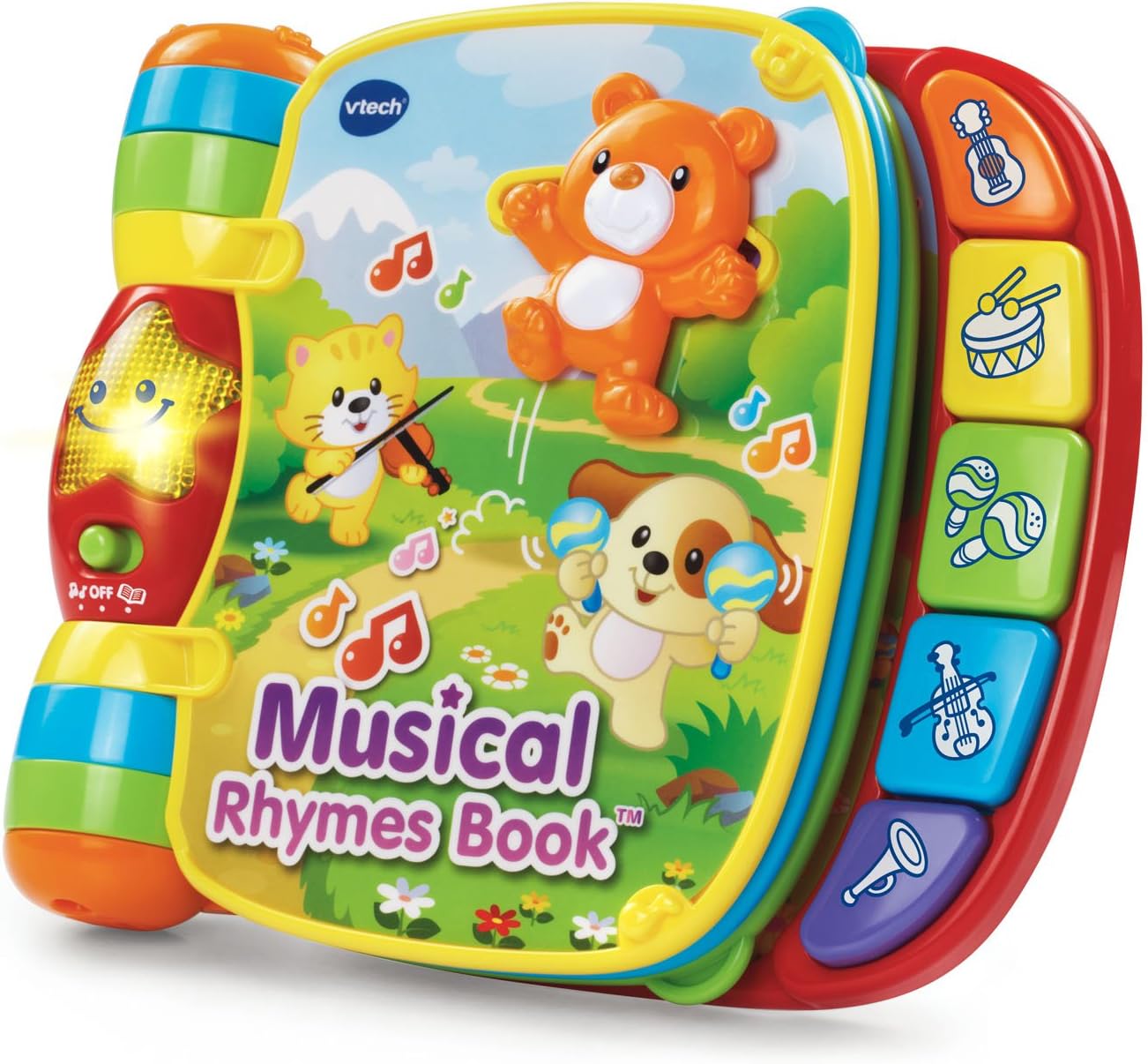VTech-Musical-Rhymes-Book-Red.jpg VTech Musical Rhymes Book, Red - Image 1