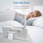 VTech RM7764-2HD Smart WiFi Baby Monitor with 2 Cameras, 1080p HD Video, 360° Pan & Tilt, 10x Zoom, 7" HD Parent Unit, Night Vision, Soothing Sounds, 2-Way Talk, Temperature & Motion Detection - Image 2