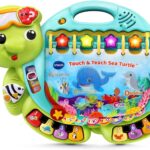 VTech Touch and Teach Sea Turtle Interactive Learning Book, Green